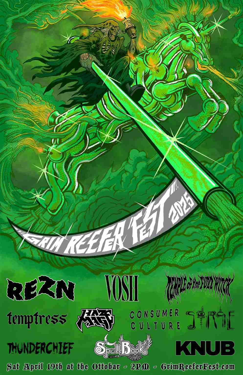 News: Grim Reefer Fest Announce Their 2025 Lineup Details