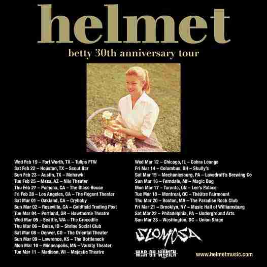News: Helmet Announce North American 30th Anniversary ‘Betty’ Tour
